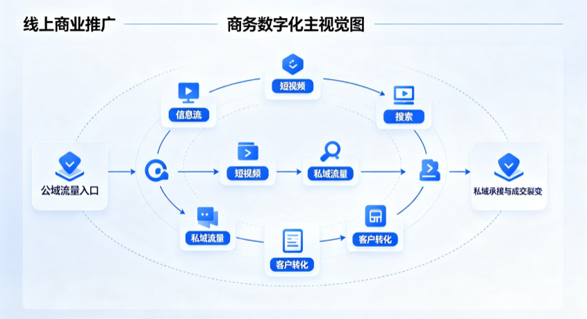 申扎县线上商业推广怎么做？全域流量闭环搭建与低成本转化实战指南